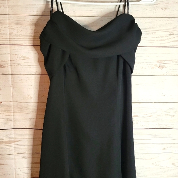 Betsy & Adam Dresses & Skirts - Beautiful black Betsy & Adam bridesmaid  event homecoming dress size 4 small
